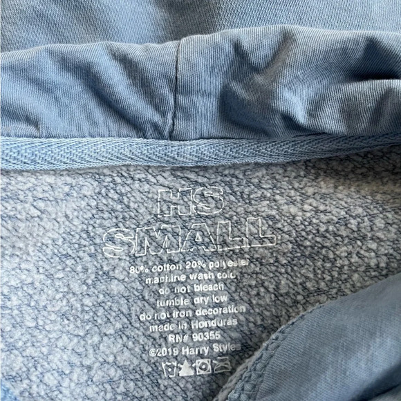 Official Harry Styles Treat People With Kindness Embroidered Hoodie Size Small - Picture 9 of 9